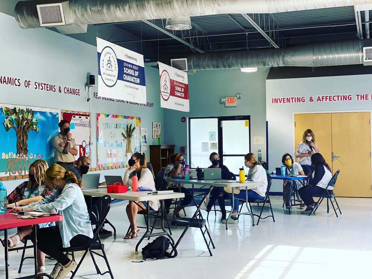 unitycharter's tweet image. .@unitycharter teachers are taking part in an #inquiryBased #professionalDevelopment to explore how Unity’s #WorldCulture program exposes students to #MultiplePerspectives @NJPCSA @DrJB__ @NewJerseyDOE @usedgov @BBCWorld
