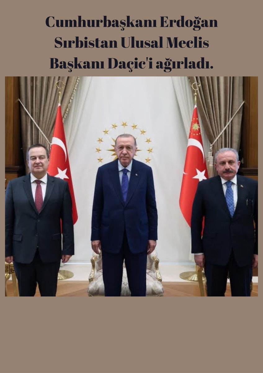 TurBalYouthNet's tweet photo. Cumhurbaşkanı Recep Tayyip Erdoğan, Cumhurbaşkanlığı Külliyesinde basına kapalı olarak Sırbistan Ulusal Meclis Başkanı Ivica Dačić'i ağırladı. Yapılan görüşmede TBMM Başkanı Mustafa Şentop da yer aldı. 

#Türkiye #Ankara #TBMM #Turska #Serbska https://t.co/BME5pKYU8V