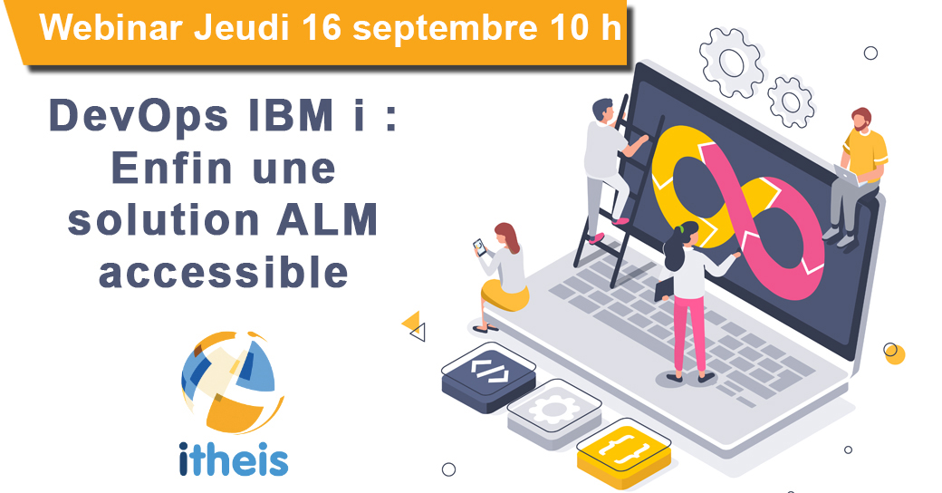 itheis_IBMi's tweet image. 🚀DevOps&amp;amp; IBM i : enfin une solution ALM accessible à tous.
Jeudi de l&apos;#IBMi: Webinar avec Philippe Bourgeois et @TLabrunie  demain 16/09 à 10h. Inscription: bit.ly/38LVBKN