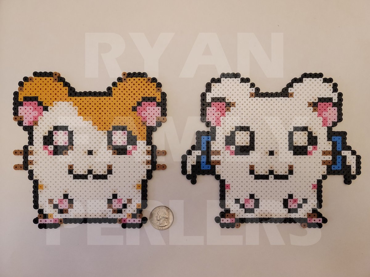 Ryan Family Perlers on X: Today we have these adorable perlers of