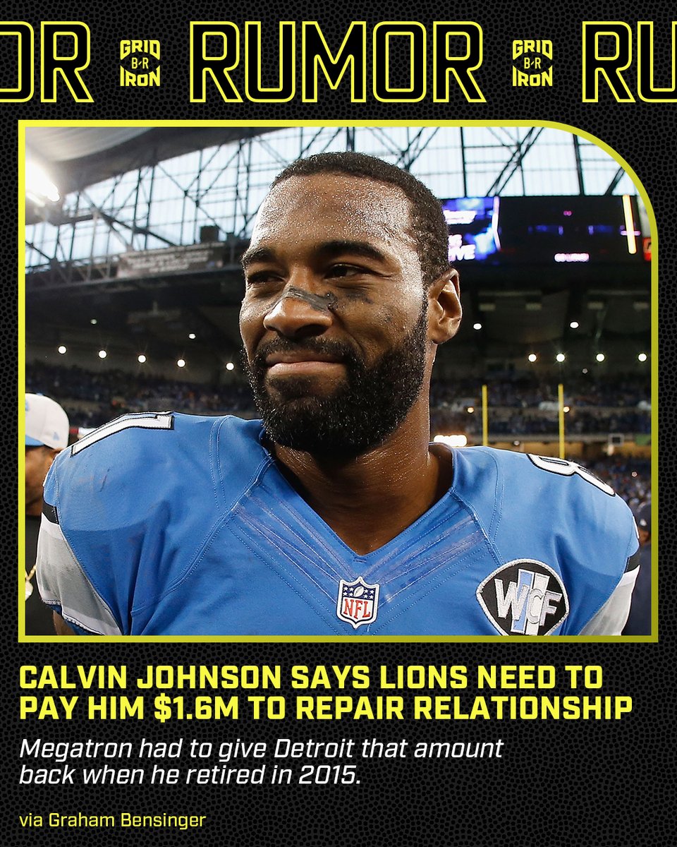 Megatron named his price 👀

(via <a href="/GrahamBensinger/">Graham Bensinger</a>)