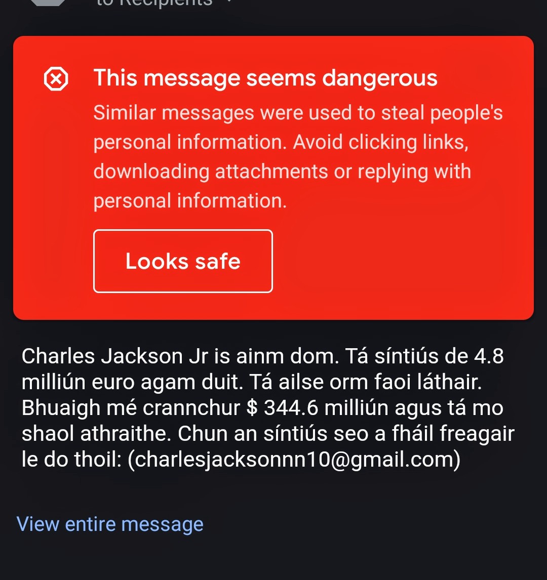 I wonder did he watch Tyrone Mayo game.