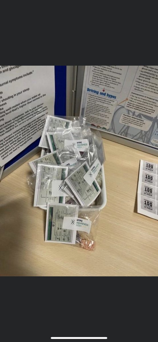 This week at Laburnum Lodge we are celebrating #HypoAwarenessWeek raising awareness of hypoglycaemia and the correct management of hypos <a href="/JoanneConstant4/">Joanne Constantine</a> <a href="/cherylkenyonnhs/">Cheryl Thompson</a> @michaela_toms <a href="/KHart727/">Marie Hart</a>