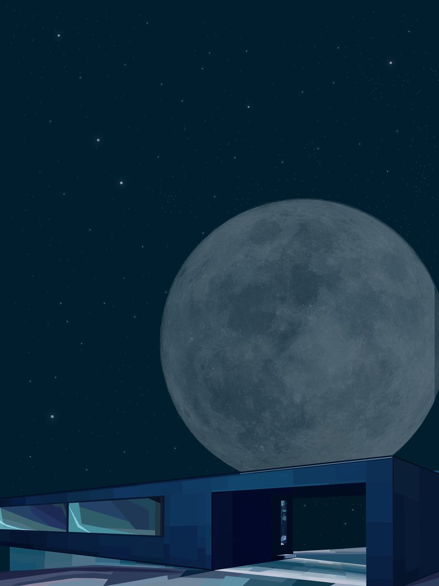 modstudio11's tweet photo. #etsyshop: MOON HOUSE. #FullMoonPrint. #Stars #Space #Architecture. #Celestial #Night sky. #DigitalIllustration #ModStudio #digitalart https://t.co/bel7laIVyD https://t.co/RDNtExlYeR
