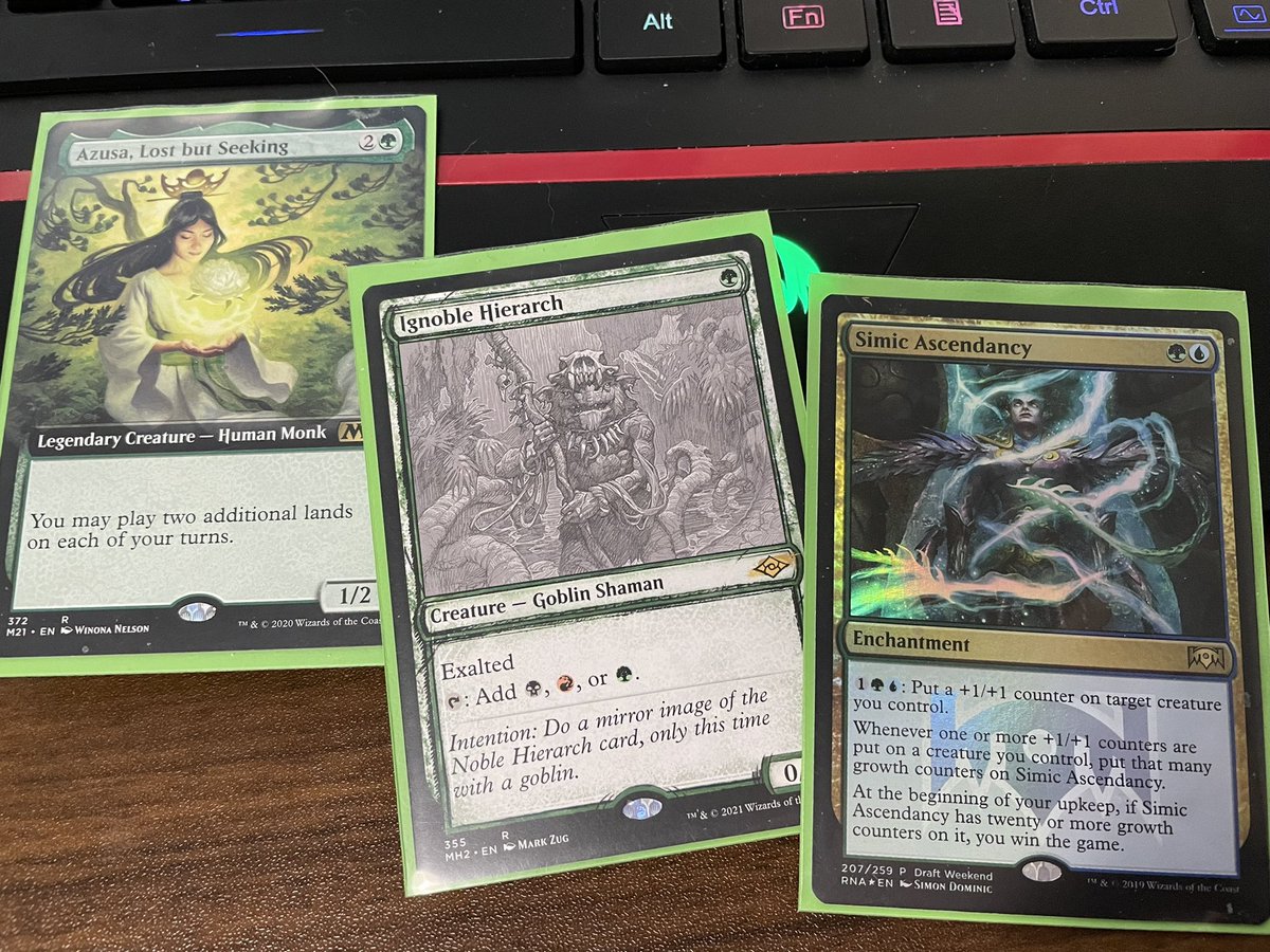 mauuuloch's tweet image. Alright, yeah: Giveaway announcement.

Deadline to enter: October 8th, 2021.

How to enter:
-Like this post ✅
-Retweet this post ✅
-Follow my account ✅
(Claim your undying hatred for Necropotence)

Every 50 followers over 100 I’ll add a card from my trade binder