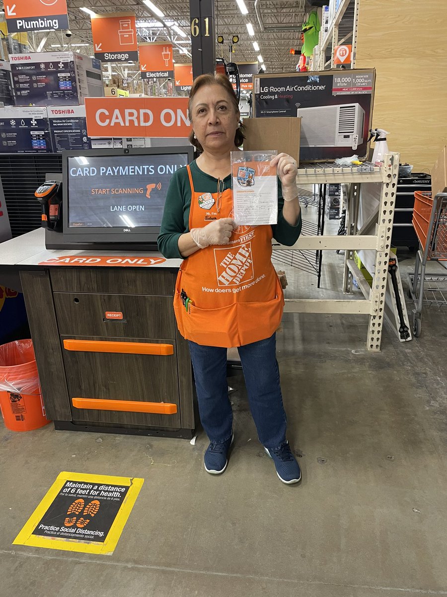 Top Credit Cashier Associate for 
Week# 2 Silvia Navarette !! 🥳🎉
Thank you Silvia for always pushing credit Great job ! 👍🏼<a href="/SendejoRoy/">Roy</a> @Marcy_olivarez <a href="/Robs_Sanchez255/">Robert Sanchez</a> <a href="/THDRoxSalinas/">Roxie Salinas</a> @vicfernandez516