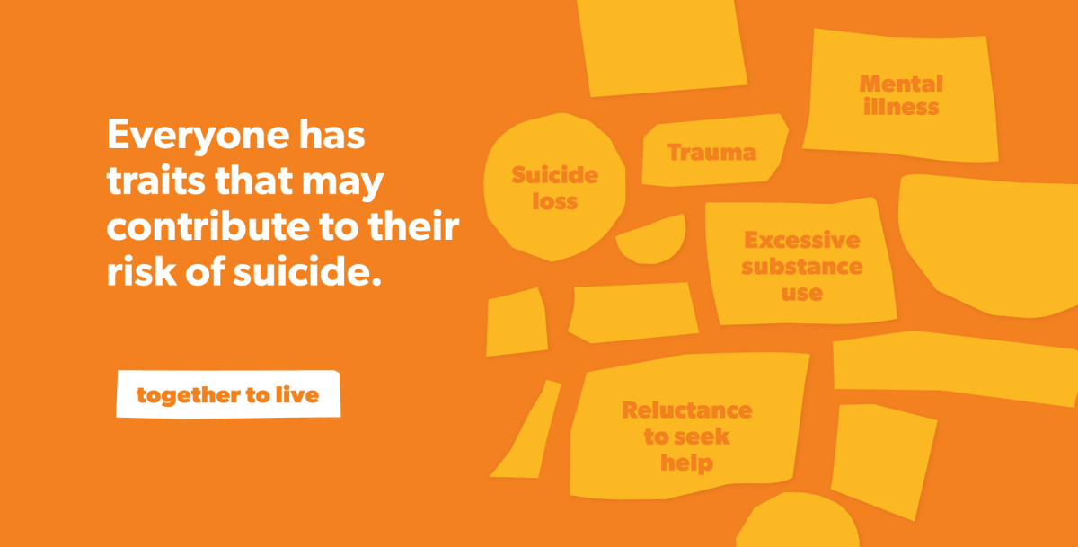 Centre for Suicide Prevention (@cspyyc) on Twitter photo Everyone has characteristics or traits that may contribute to or diminish their risk of suicide. These are called risk factors and protective factors. buff.ly/2UZ7V77 Everyone has characteristics or traits that may contribute to or diminish their risk of suicide. These are called risk factors and protective factors. buff.ly/2UZ7V77