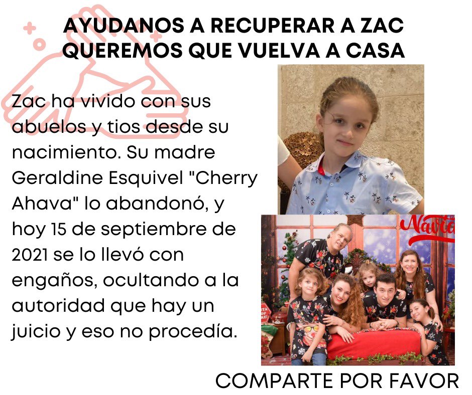 anna131235's tweet photo. @MauVila un operativo de Mexico se llevó de manera ilegal a mi sobrino Zac. Hay un proceso legal, una orden de restricción. Ayuda. https://t.co/Pb8t93J8iN