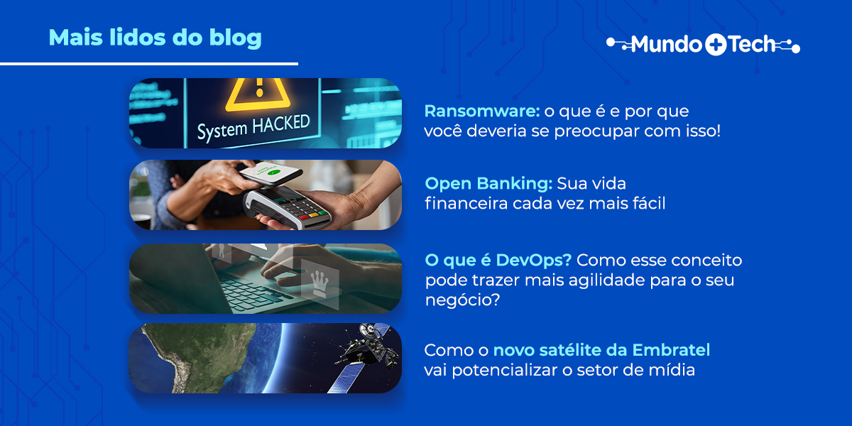 claroempbrasil's tweet photo. Acompanhe as principais notícias e tendências que podem mudar o futuro da tecnologia. https://t.co/16EqG0m06U
#MundoMaisTech #ransomware #openbanking #devops #satélite https://t.co/TLbtZYFQL3