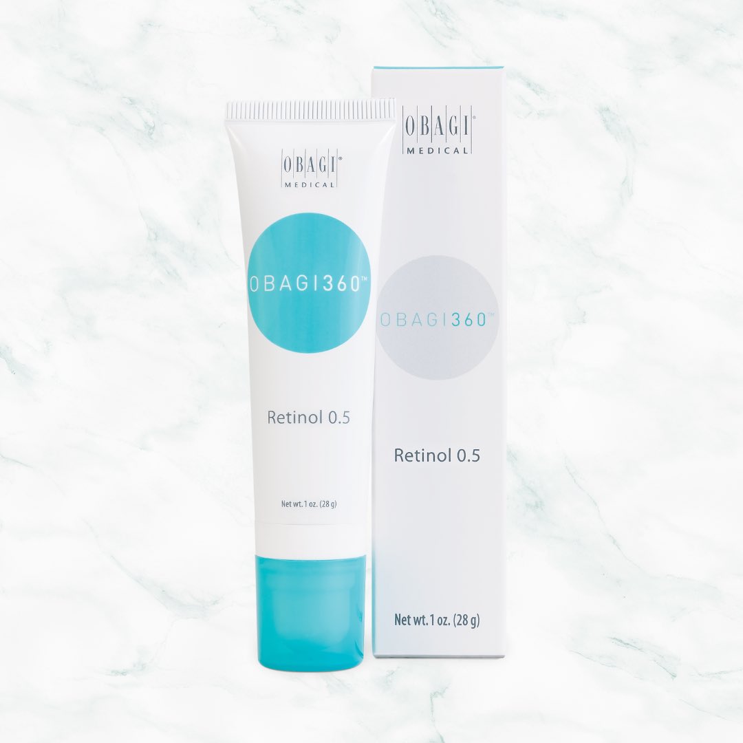 Obagi's tweet image. With just one application daily, our Obagi® Retinol 0.5 cream can help achieve the appearance of skin texture for a smoother-looking glow.