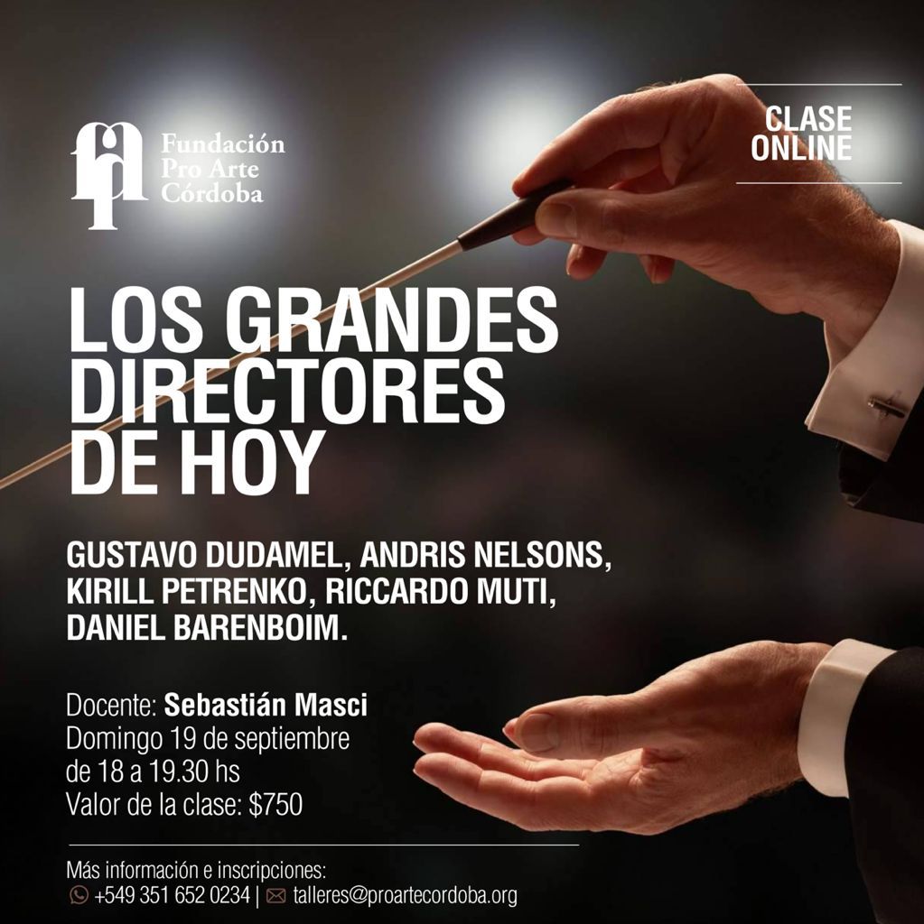 Se viene la última clase del taller Los grandes Virtuosos de todos los tiempos. Anótate!