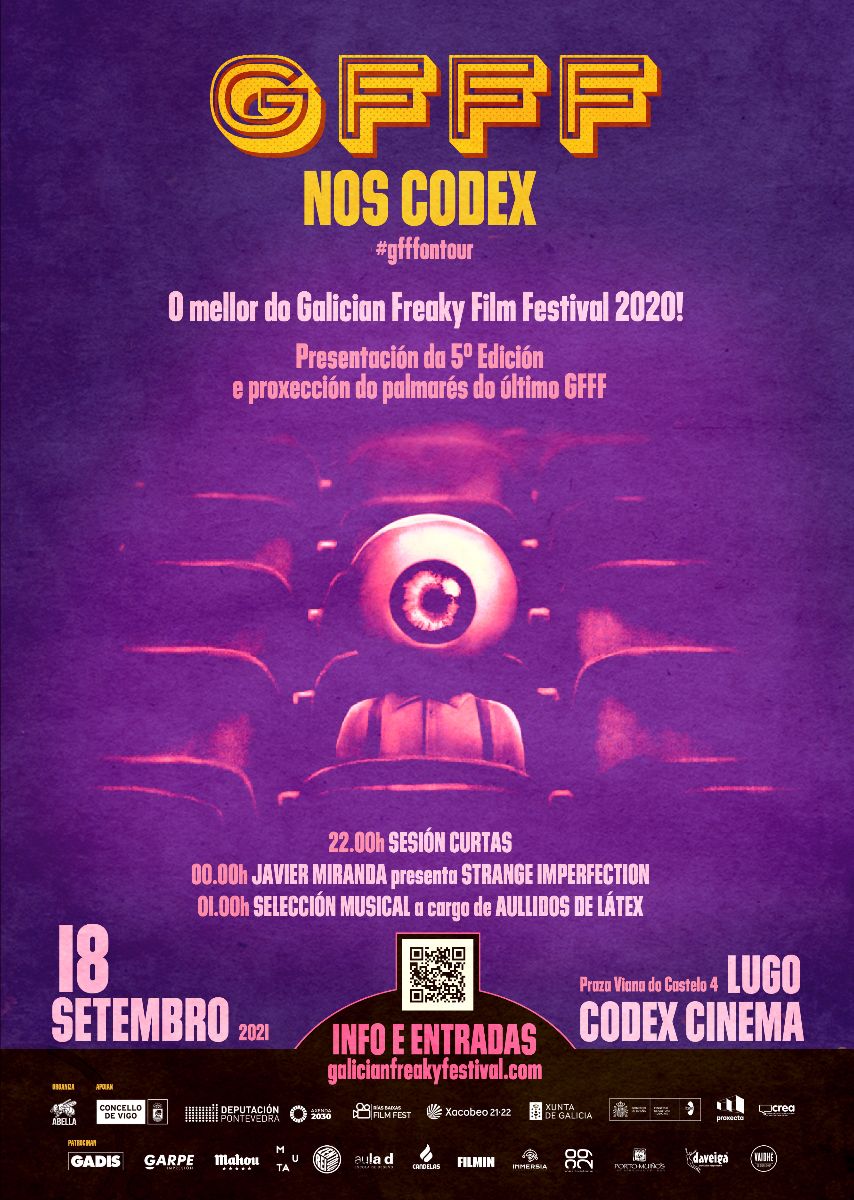 O Galician Freaky Film Festival (<a href="/gfffestival/">GFFF - Galician Freaky Film Festival</a>) aterra en Codex - mailchi.mp/7995d01e22f1/o…