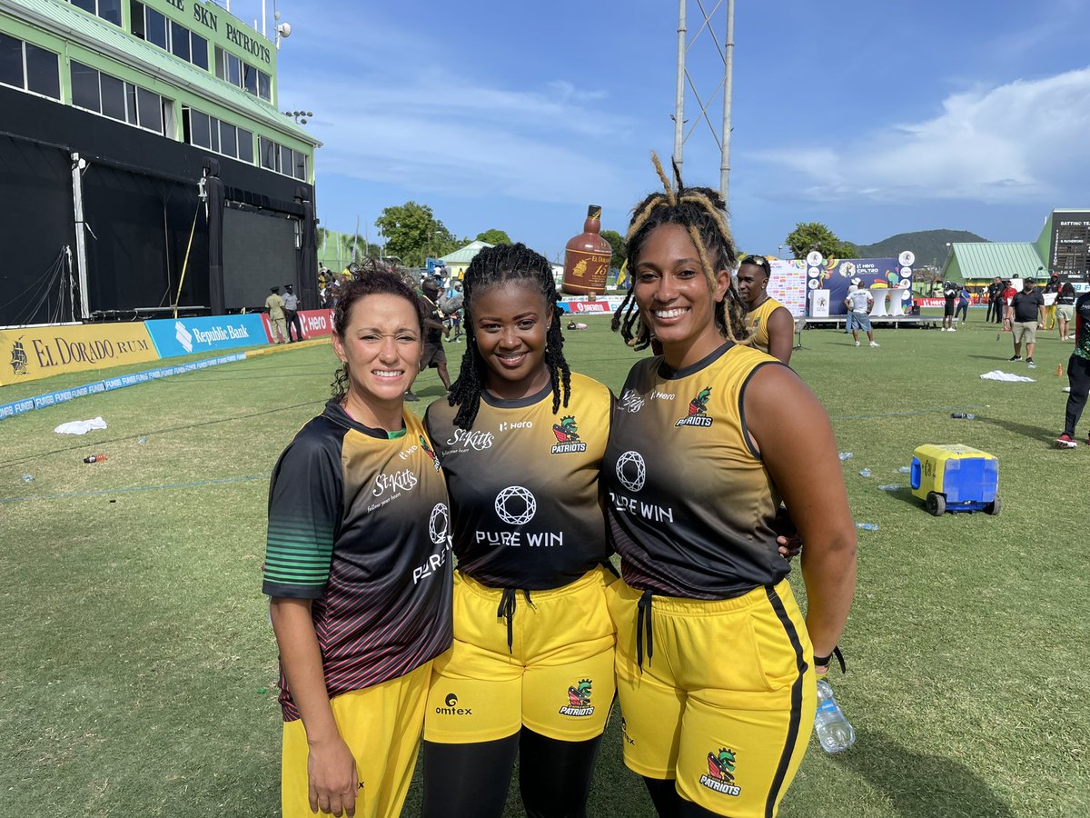 The science and medicine team behind the victorious <a href="/sknpatriots/">SKNPatriots</a>  <a href="/CPL/">CPL T20</a> excited about their future #womeninsports