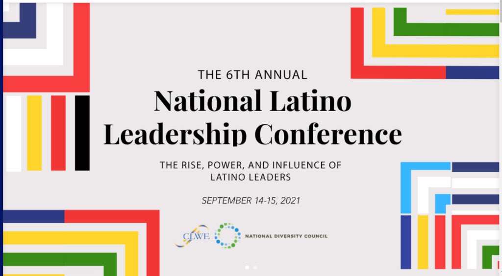 TweetsVeronica's tweet photo. Latinas in Leadership. Hoy semillas, mañana flores. 

#NDC #CLWE #AIG #Latinas #Leadership #Diversity #HispanicHeritageMonth #LegacyLeaders #LideresLegados https://t.co/9de1aIiQv7