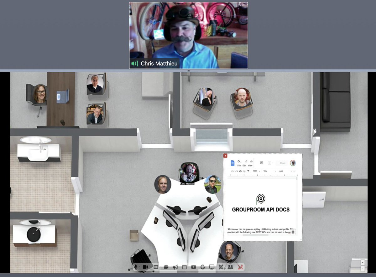 Fun stuff at the <a href="/PhoenixCugc/">Phoenix CUGC</a> virtual meetup today, including a cool demo from <a href="/chrismatthieu/">Chris Matthieu</a> on <a href="/grouproomio/">GroupRoom</a>, plus updates from <a href="/Liquitworkspace/">Liquit</a> and #Citrix! #myCUGC