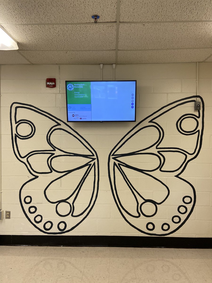 A great start to our @HumberPark butterfly mural thanks  <a href="/KIMCAIN68/">MELANATED.Wisdom@hrce</a>  #ThankToYouHalifax <a href="/HRCEFineArts/">HRCEFineArts</a>