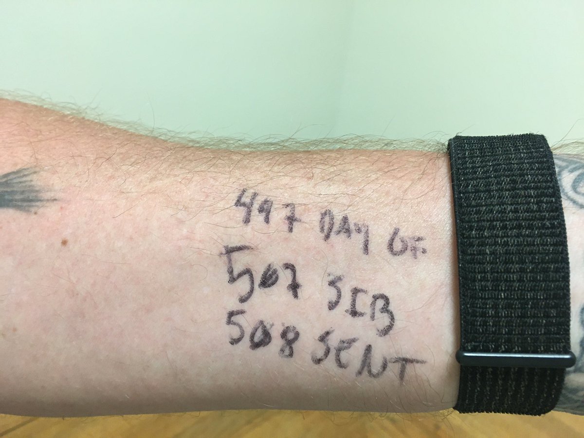 RenoKimBurrows's tweet photo. Ya know you’ve got a good photographer when last week in court, @johntlinn logged sound bites for me on his arm! @KRNV #Dedicated #DoingMyWork https://t.co/ksl0OgFyTO