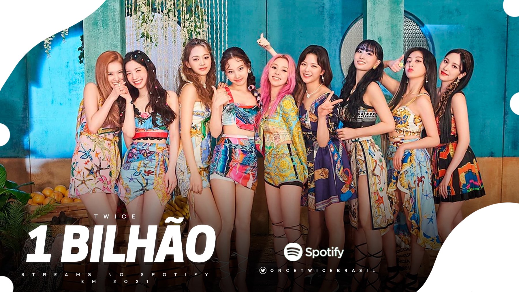 TWICE (NO) Brasil on X: 🗞 - O TWICE ultrapassou 1 BILHÃO de