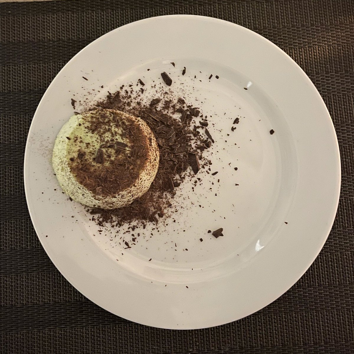 angstratton's tweet photo. Basil panna cotta @casella_18 with @tapstratton 🌿 So good! https://t.co/XLOVUa1w1I