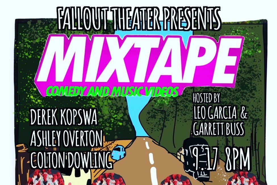 Marijuano Garcia (@leogarciacomedy) on Twitter photo Come check out Trace and I <a href="/RadioCoffeeBeer/">RADIO COFFEE & BEER</a> Thursday at 9
Come check out Mixtape Friday at 8pm <a href="/FalloutComedy/">Fallout Theater</a> Come check out Trace and I <a href="/RadioCoffeeBeer/">RADIO COFFEE & BEER</a> Thursday at 9
Come check out Mixtape Friday at 8pm <a href="/FalloutComedy/">Fallout Theater</a>