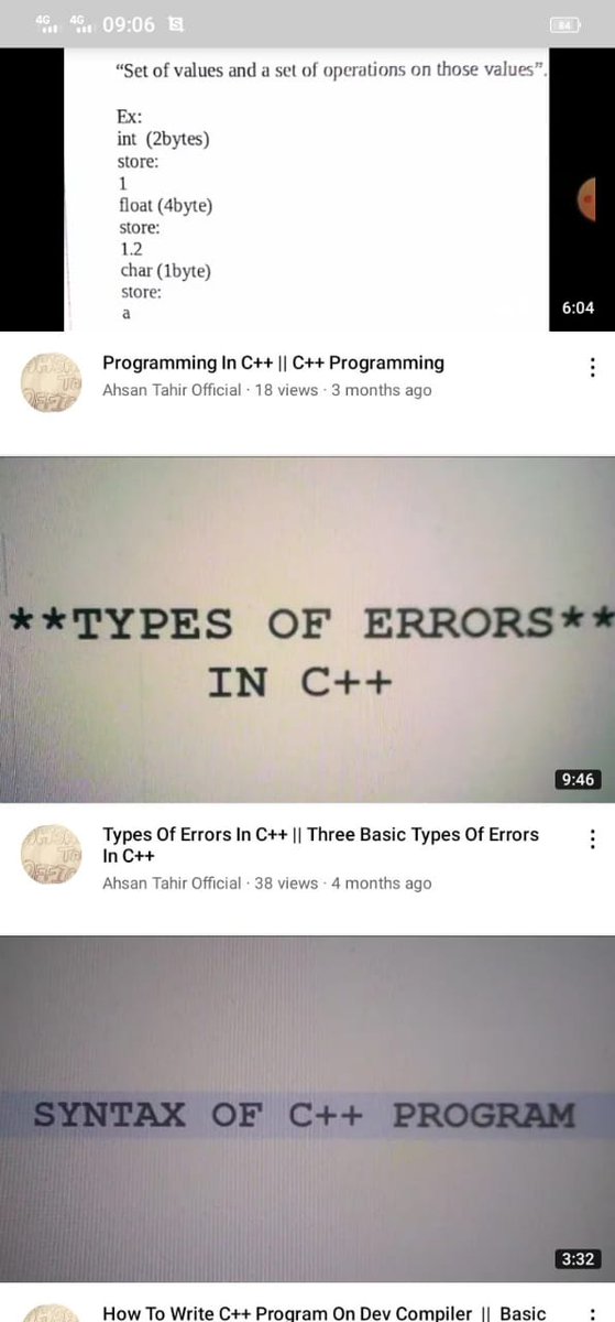 _Ahsan_Tahir_'s tweet image. Learn Programming from my u tube chanel masha Allah ❤️ I Hope you will like my work #programming
#programmingInc++
#ahsantahirofficial