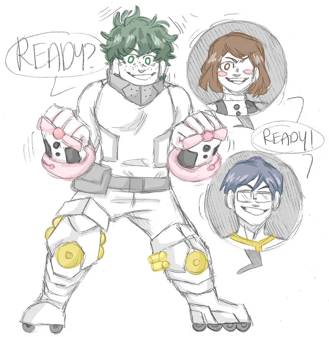 some more #souleaterau weapon/meister pairings! more info on weapon abilities in the replies #bnha 