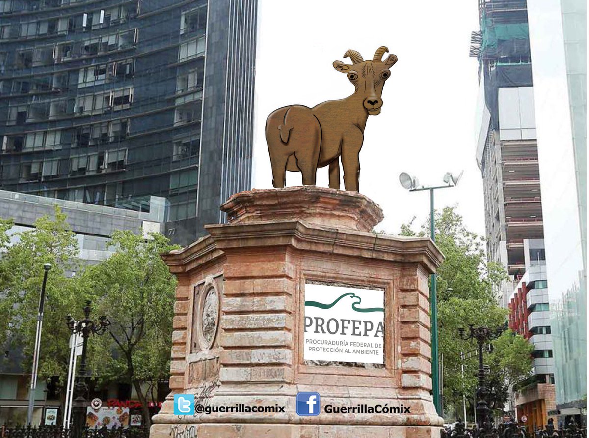 guerrillacomix's tweet photo. ¿Y si mejor ponemos el Borrego Cimarrón de la Profepa?
#Profepa https://t.co/zdskMjjwI8