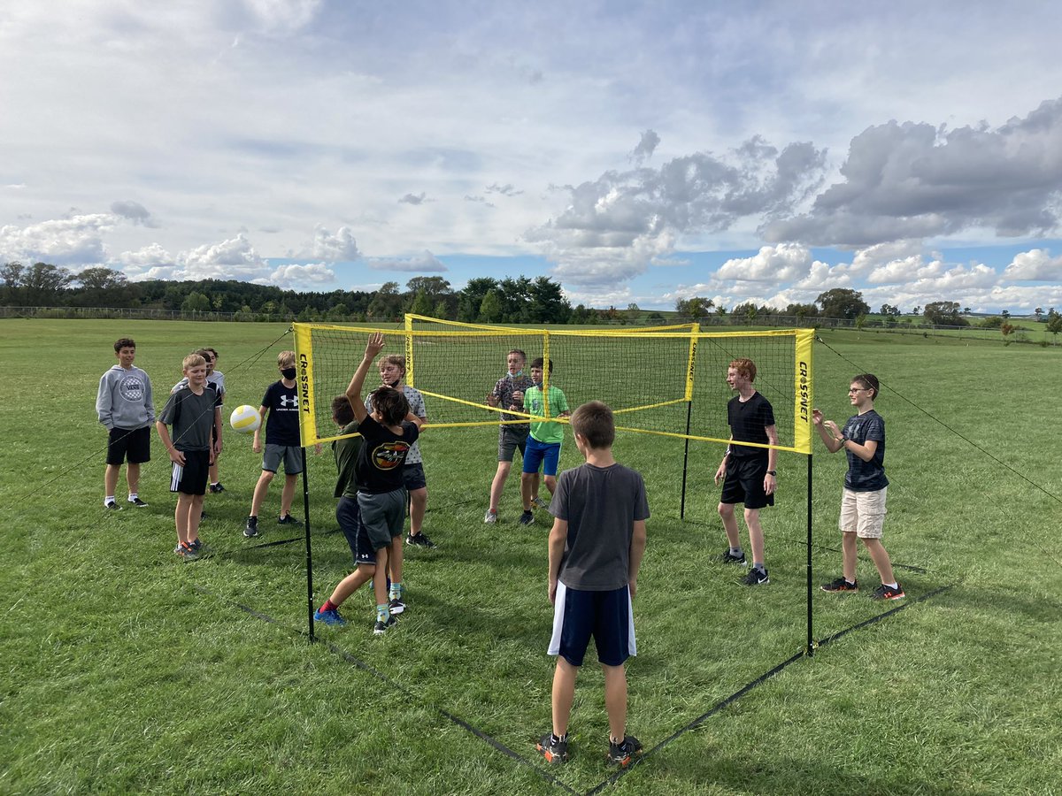 Thank you <a href="/OxbowPS/">Oxbow School</a> Home and School for the @crossnetgame sets!!!  We are really excited to learn the game and have some fun!