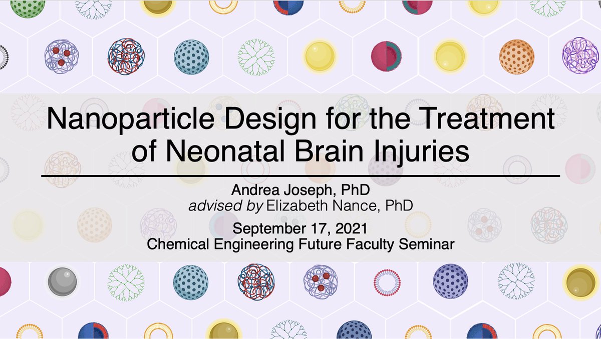andrea_j0seph's tweet image. Register below to hear me talk about my recent papers!
1⃣Surfactants influence polymer nanoparticle fate within the brain (sciencedirect.com/science/articl…)
2⃣Catalase-loaded nanoparticles for the treatment of neonatal hypoxic-ischemic encephalopathy (ncbi.nlm.nih.gov/pmc/articles/P…)