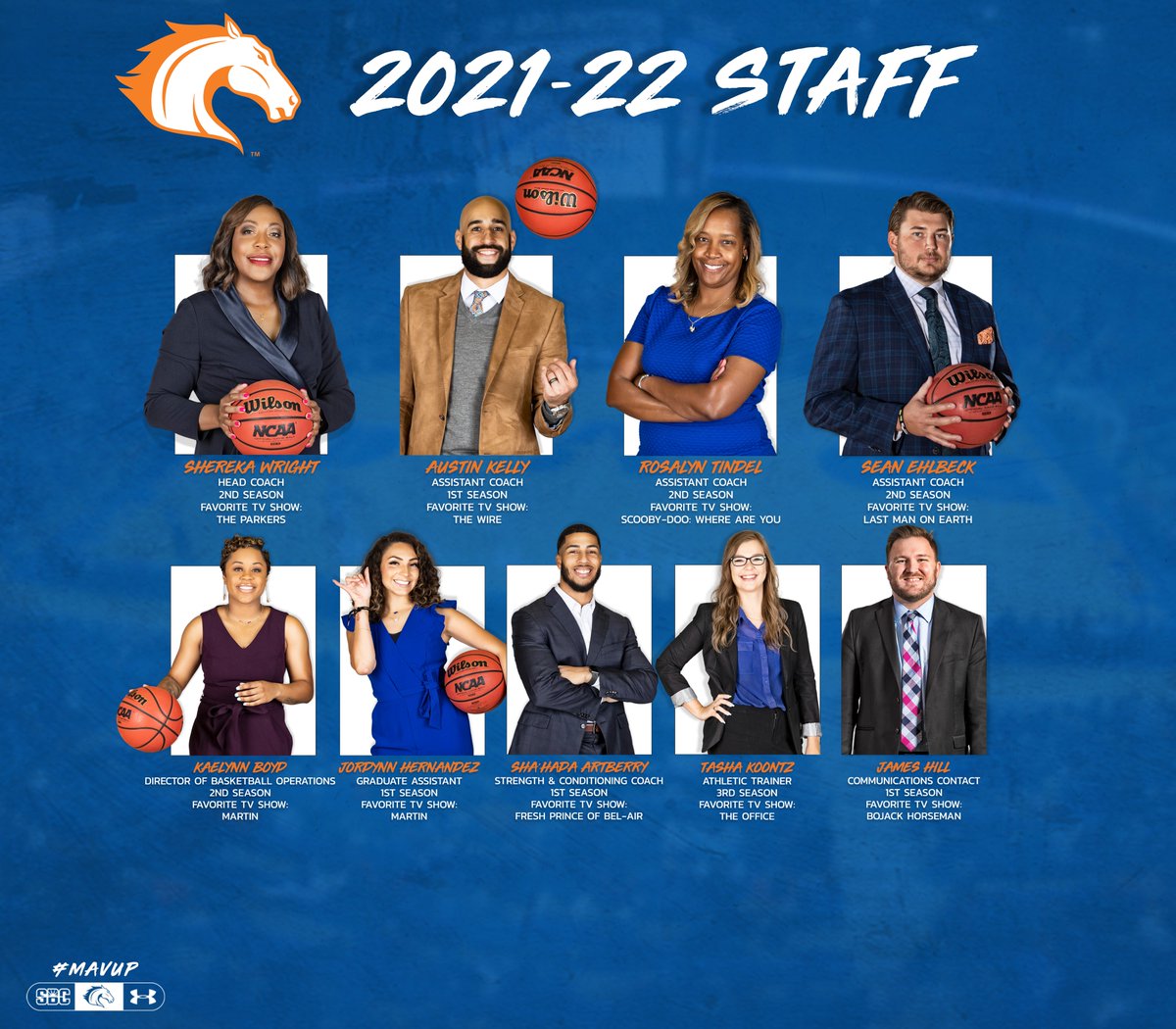 UTAMavsWBB's tweet photo. Meet the 2021-22 squad.

We got a really special group 🤩

#MavUp https://t.co/cHpcbMLNH4