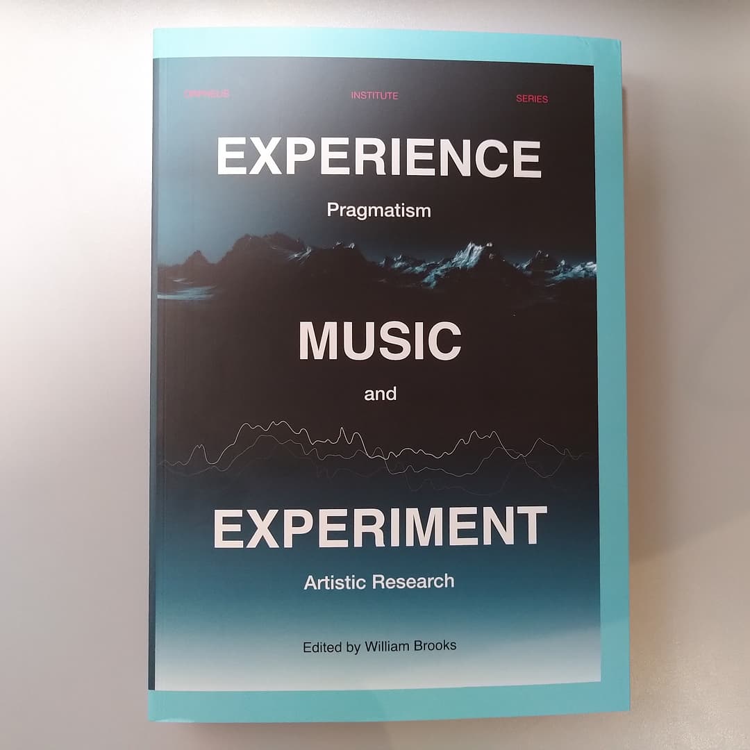ngbrown's tweet image. Arrived on my doormat this morning. Lovely new publication from @Orpheus_Inst, ed by @wfbrooks on pragmatism and artistic research. Includes a chapter on my choral work, Structural Cohesion, which premiered at Concertgebouw Brugge in 2019.