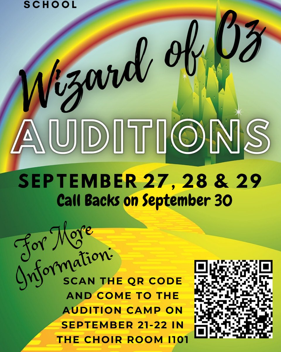 Interesting in auditioning for this year's musical?
#PHS_Spartans #NCISD