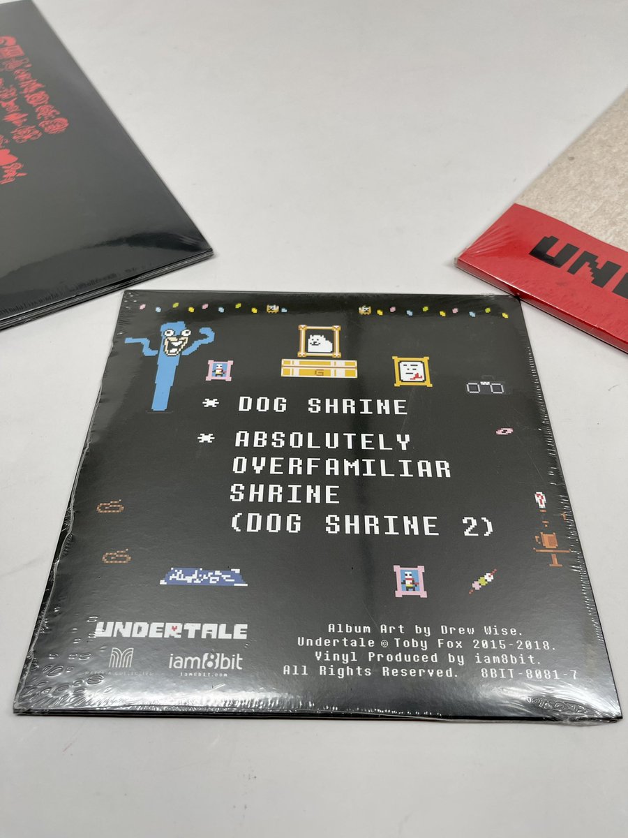 ❤️ Happy 6th anniversary to @UNDERTALE! ❤️ 

To celebrate, we’ve reached deep into the archives to bring you a giveaway of our long sold-out records.

RT and follow for a chance to win:

💀 UNDERTALE 2xLP!
🎹 UNDERTALE On Piano!
🐶 Annoying Dog Song 7”!

Winner picked at random!
