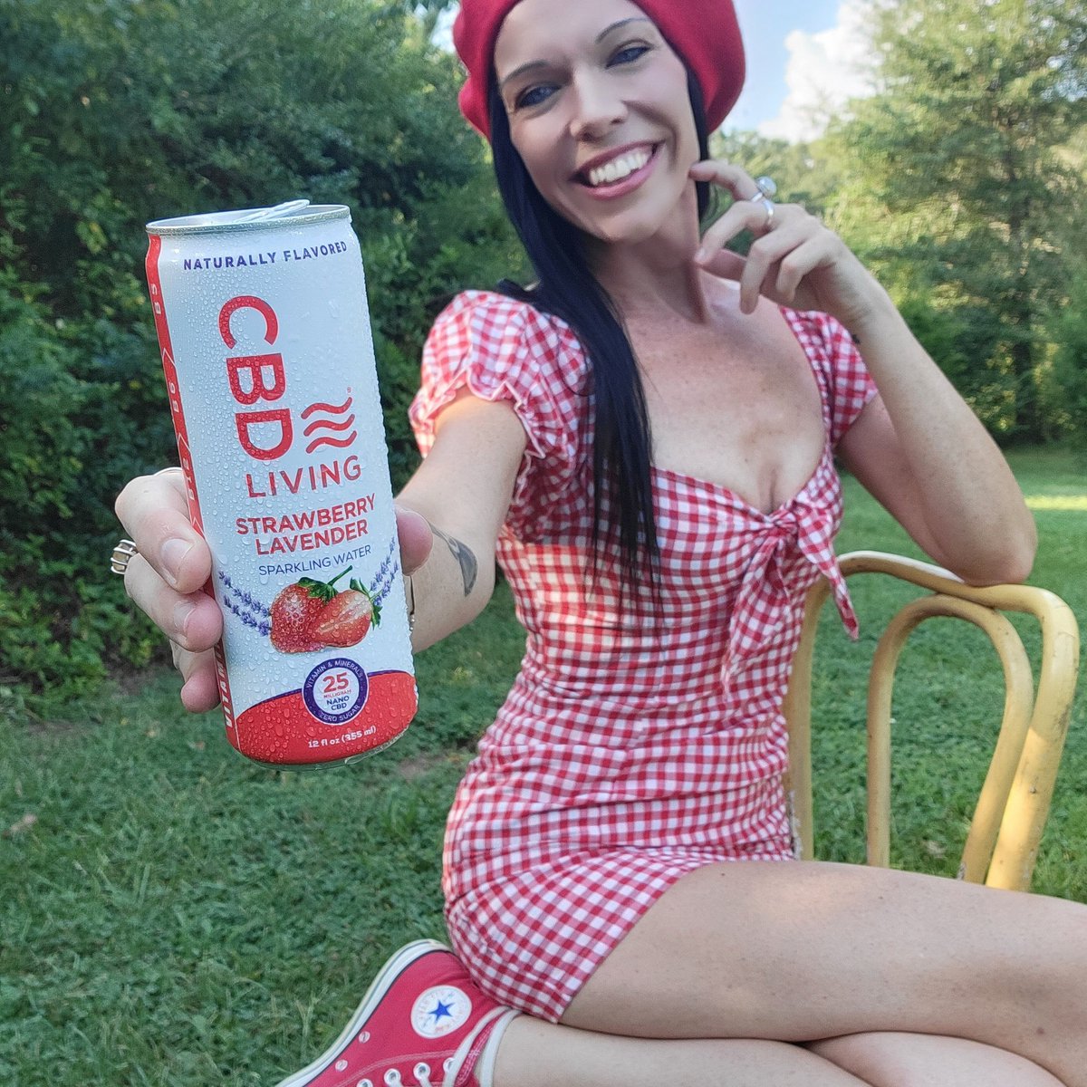Just your mid-week reminder...are you staying hydrated?

Well, now it's crazy easy to stay hydrated AND get your vitamins with <a href="/CBDlivingwater/">CBD Living Water</a>'s NEW refreshing flavored Sparkling Waters!

I sampled the "Strawberry Lavender" flavor, and I'm absolutely IN LOVE! ❤🍓