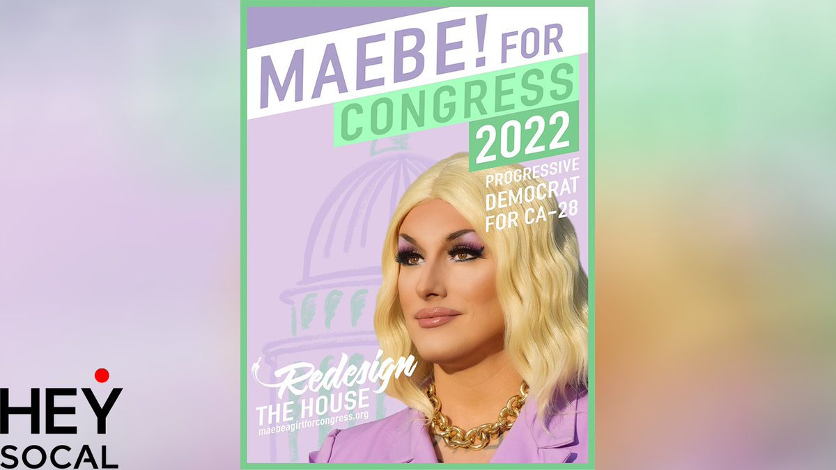 Maebe A. Girl wants to be the first trans member of Congress

READ MORE:
heysocal.com/2021/09/15/mae…