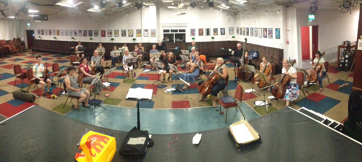WYSOLeeds's tweet photo. Nick has been incredibly complimentary this evening, so no #ConductorQuotes - instead here is a photo from his perspective taken last week #WelcomeBackWYSO 🎼🎵🎶 https://t.co/FcEge7VhJD