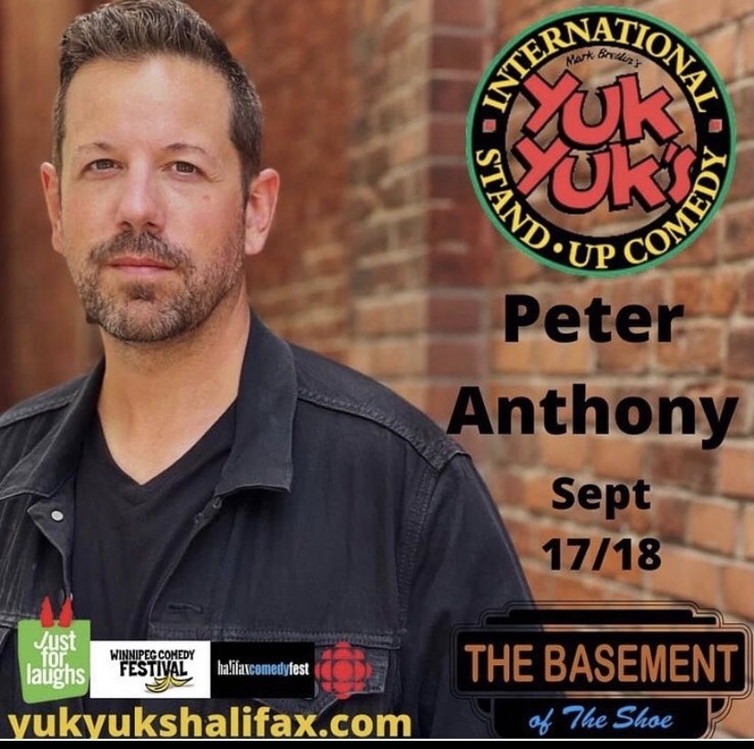 Hey Halifax go see my brother ⁦<a href="/peterisfunny/">Peter Anthony</a>⁩ at ⁦<a href="/yukyukshalifax/">Yuk Yuk's Halifax</a>⁩ this weekend.