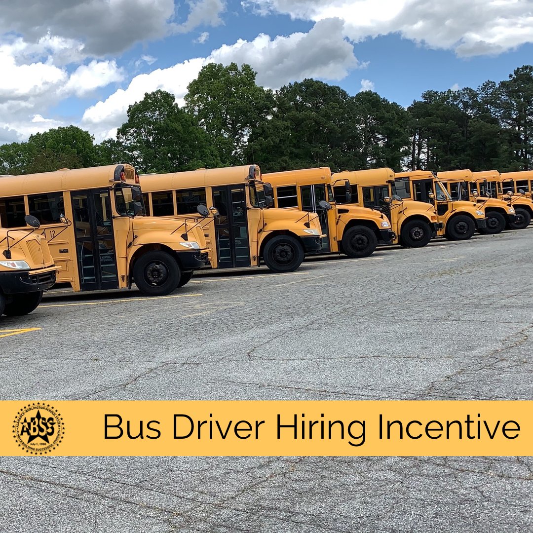 We are looking for bus drivers! #WorkWithUsWednesday

ABSS Transportation is now offering a hiring incentive of $1000 for new bus drivers. Are you a current ABSS bus driver? Refer someone and you could also get $1000.

Review openings and apply today ➡️ ow.ly/vpjY50GaIx9