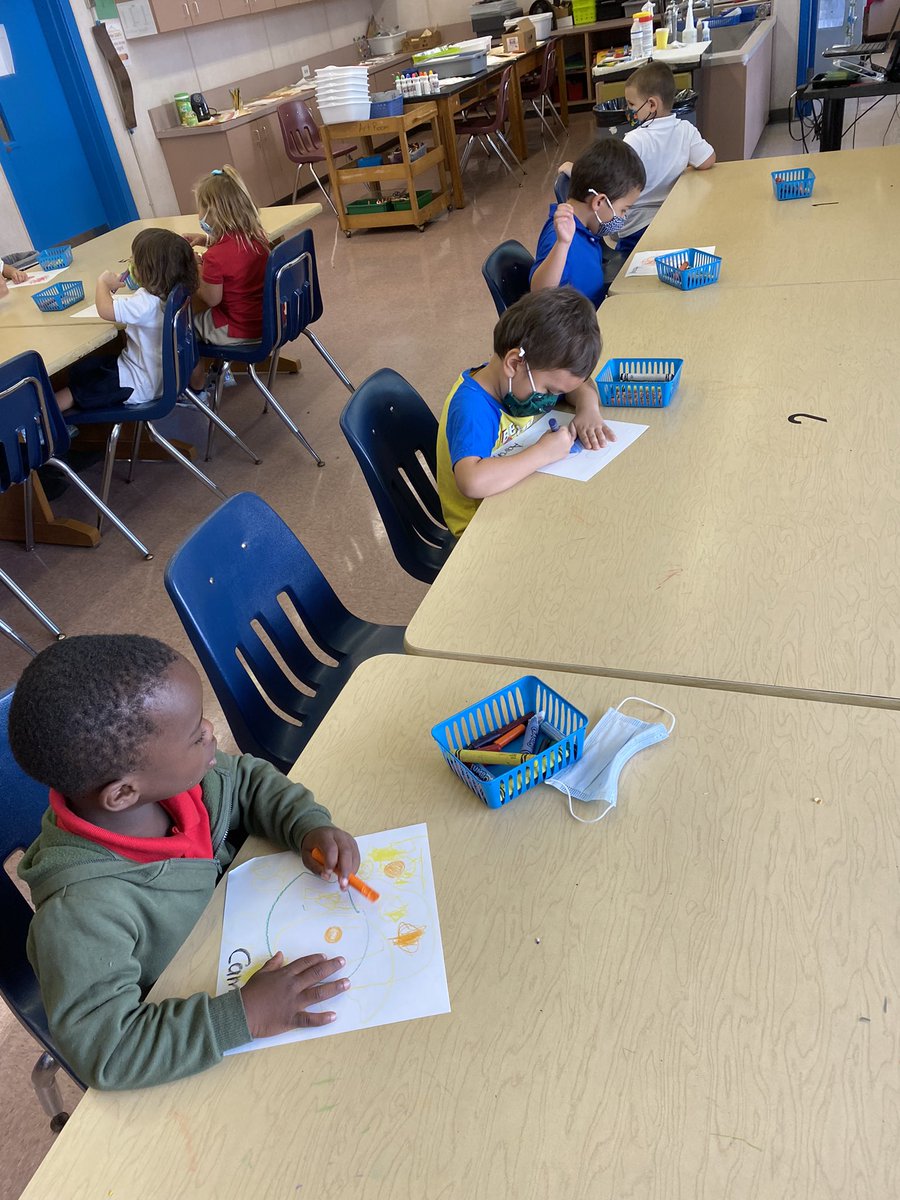 BennettESMedia's tweet photo. It was Dot Day at Bennett today!  Students of all grade levels expressed their creativity in Media and Art Specials! https://t.co/kF8DLfx2CI