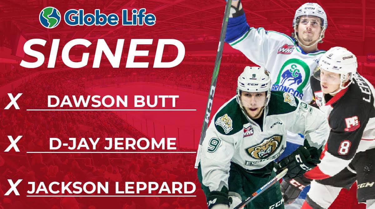 Sound the alarm 🚨 The Allen Americans sign three players from the Western Hockey League. #ALLIN🇺🇸    
Click the link to learn more about the newest rookies!
bit.ly/39cFqX7