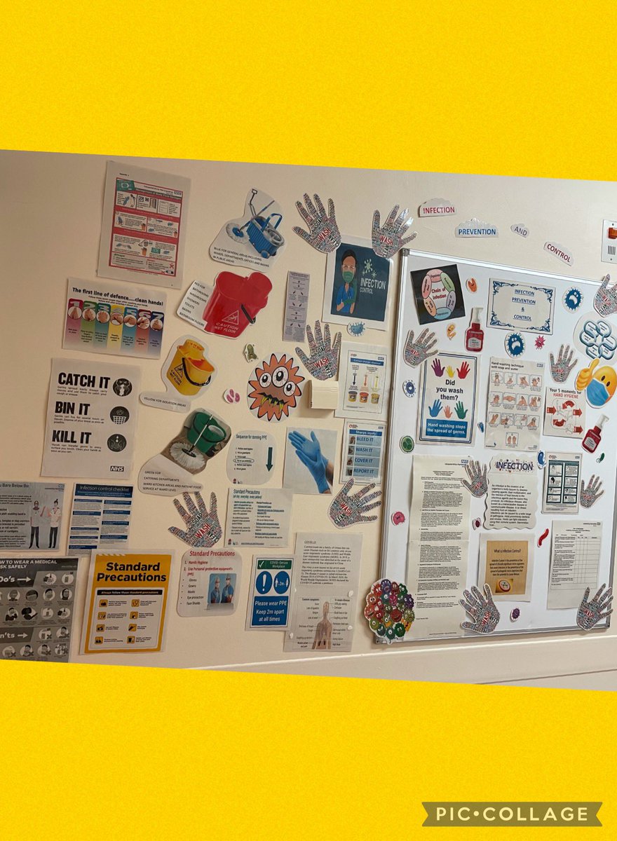 Refreshing everyone’s memory about the importance of infection prevention and control on Ward 4. #infectionprevention <a href="/beavis_jade/">Jade BEAVIS</a> <a href="/MichaelaIrelan4/">Michaela Ireland</a> <a href="/cahickling/">Carol Hickling</a> <a href="/jodieplatts/">Jodie woods</a> <a href="/patsy_huband/">Patsy Huband</a> <a href="/sj_latham/">Sarah Latham</a> <a href="/AngelaHillery/">Angela Hillery</a>