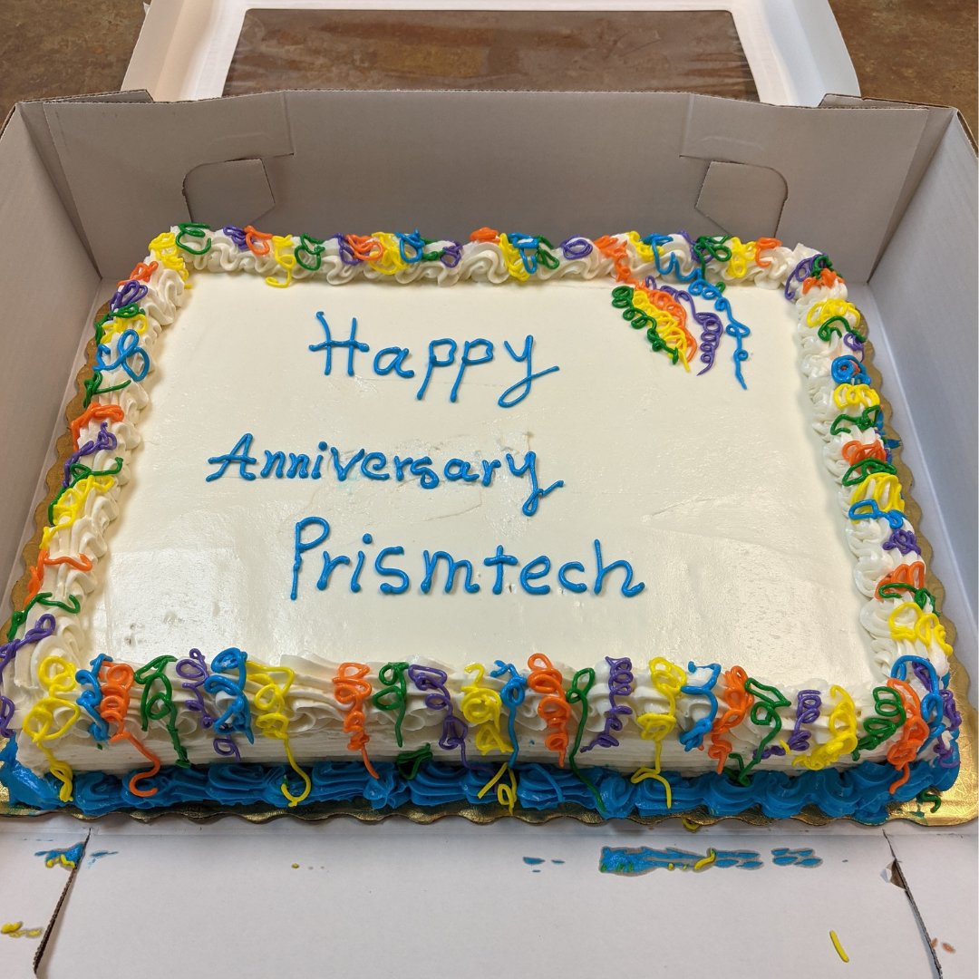 Print_PrismTech's tweet image. Happy 1 Year Anniversary to the new PrismTech!

A special thank you to @hemlockprinters, @hemlockharling @pdigf for welcoming us into the family. A warm welcome it has been.

Year 1 was great for staff and customers... but the best is yet to come.

#printing #print #anniversary