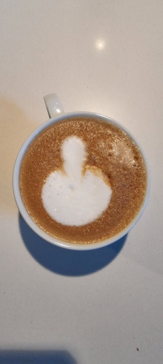 Even my coffee told me to get f**ed. 🖕

#luckycountry #lockdownCountry😒