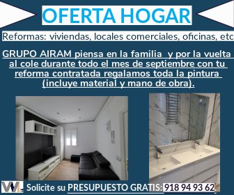 #Reformas #reformaintegral #reformacocinas #reformabaño #reformasalon #reformaengeneral #reformamadrid #reformaespaña
#reformapresupuesto #reformasairam #Grupoairam #obranueva 
<a href="/AiramGrupo/">Grupo Airam</a> 🥳🥳🥳