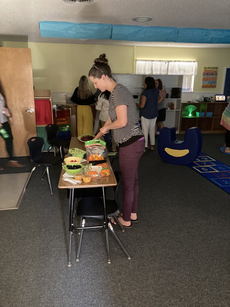 HumbleCathy's tweet photo. Wellness Wednesday Lean on Me! Teachers exploring  the sensory room, relaxing, laughing, enjoying a healthy after school snack and getting to know one another. #WellnessWednesdays @DevinLHagan @SanAngeloISD @ChargersFannin @ShellyHuddlesto https://t.co/rh24eCUv3W