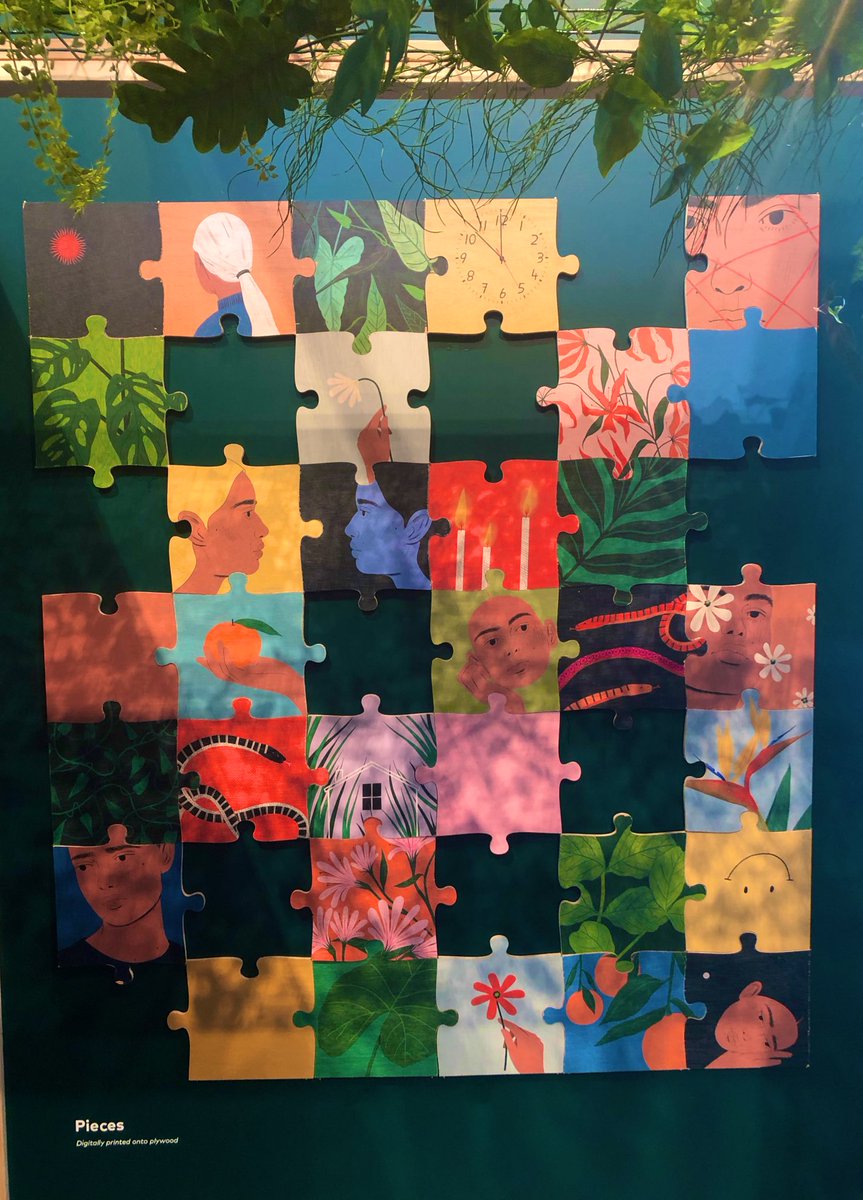 Dr Poonam Madar, Ph.D. (@drpoonammadar) on Twitter photo ‘Pieces’ … my favourite piece when visiting ‘My Head is a Jungle’
<a href="/manjitthapp/">Manjit Thapp</a> <a href="/NOWGallery/">NOW Gallery</a>
#myheadisajungle #art #artwork #illustration #exhibition #gallery #Creative #creativity #wellness #wellbeing #MentalHealthMatters #FoodForThought #reflection #Creation #thinking #colour ‘Pieces’ … my favourite piece when visiting ‘My Head is a Jungle’
<a href="/manjitthapp/">Manjit Thapp</a> <a href="/NOWGallery/">NOW Gallery</a>
#myheadisajungle #art #artwork #illustration #exhibition #gallery #Creative #creativity #wellness #wellbeing #MentalHealthMatters #FoodForThought #reflection #Creation #thinking #colour