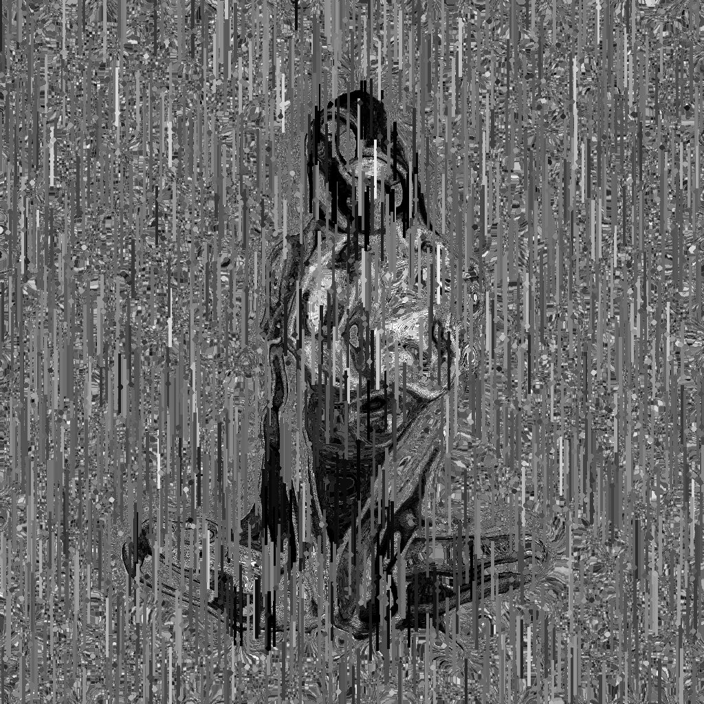 TiffNFT's tweet photo. Starting NFT portfolio. My first upcoming 4 set "Distort." #NFT https://t.co/KNGoxQEd7U
