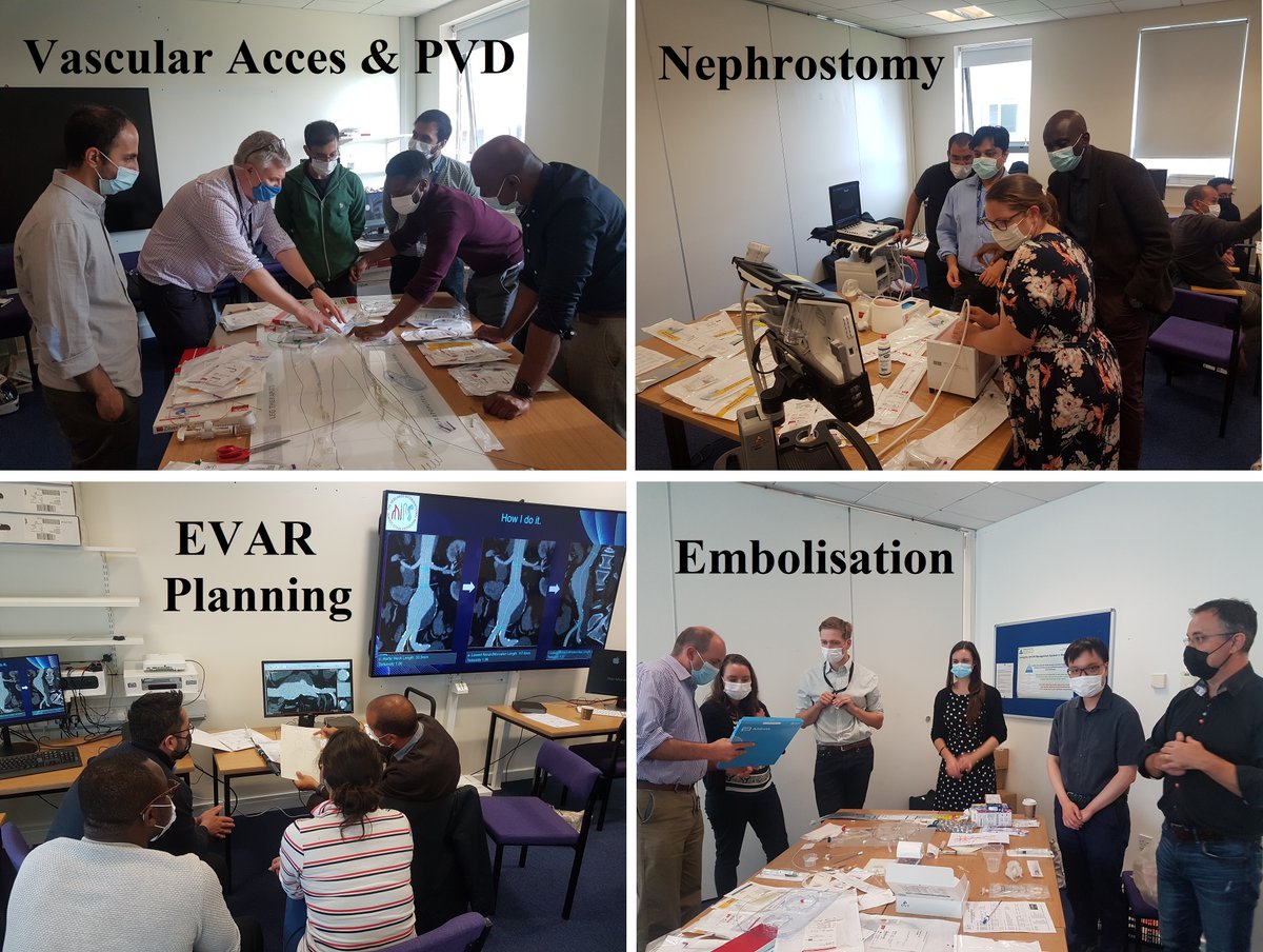 Ran the 1st ever Midlands Interventional Radiology Skills Course today <a href="/nhsuhcw/">UHCW NHS Trust</a> 
24 trainees &amp; 9 awesome faculty including <a href="/BSIR_News/">The British Society of Interventional Radiology</a> President <a href="/im_radiology/">im radiology</a> Radiology Head of School <a href="/jonhopkins_/">Jon Hopkins 💙🇺🇦</a> and the brilliant <a href="/SolaAjayi5/">Sola Ajayi</a> <a href="/balajirangaraja/">Balaji Rangarajan</a> and <a href="/mad_doc1/">Cyka Blyat</a> 
Knackered but chuffed!