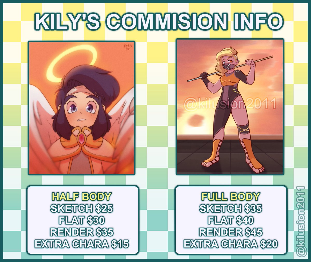 kilusion2011's tweet photo. 🌟 Commisions are open!!! 🌟
Art is the only way that I'm able to get any income right now so please RT if you wanna help out :')
If you're interested, please Email or DM me! https://t.co/yzPzib91ow