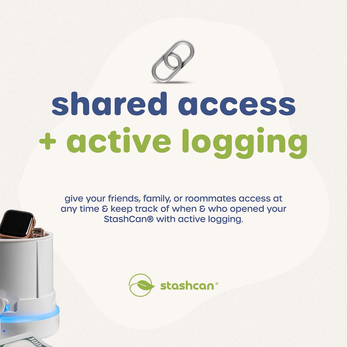 stashcan_us's tweet photo. sharing is caring.💚 it's now easier than ever to add users to your StashCan®, while we maintain an access log so you know who, when, and how your lockbox was opened.
manage access, but revoke it at any time...all in our free downloadable app. 🔗📲
https://t.co/KRUwAjdqoO https://t.co/WuB7FiAUGx